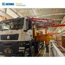 XCMG Official 60m Second Hand Concrete Machine Concrete Pump Truck HB60V Hot Sale